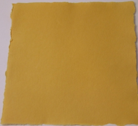 Bogen 21x21cm safran – Bild 2