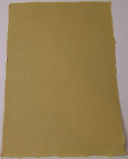 A4 Bogen senf – Bild 2