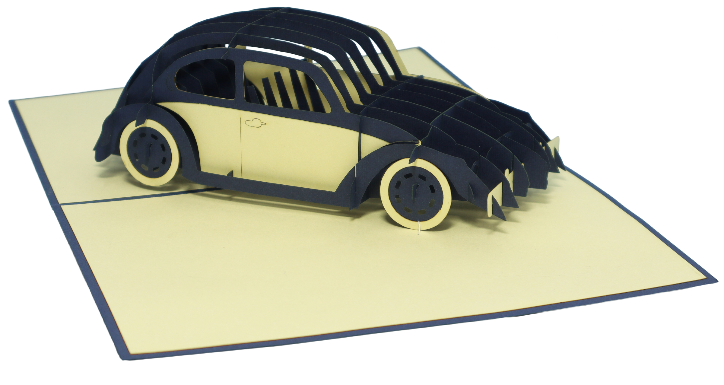 3D Pop-Up Karte "Käfer"