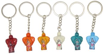 Schlüsselanhänger "Engel" Sterne und Herz