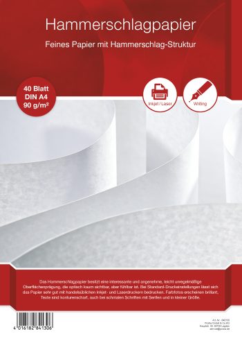 A4 Bogenpackung -Hammerschlag-